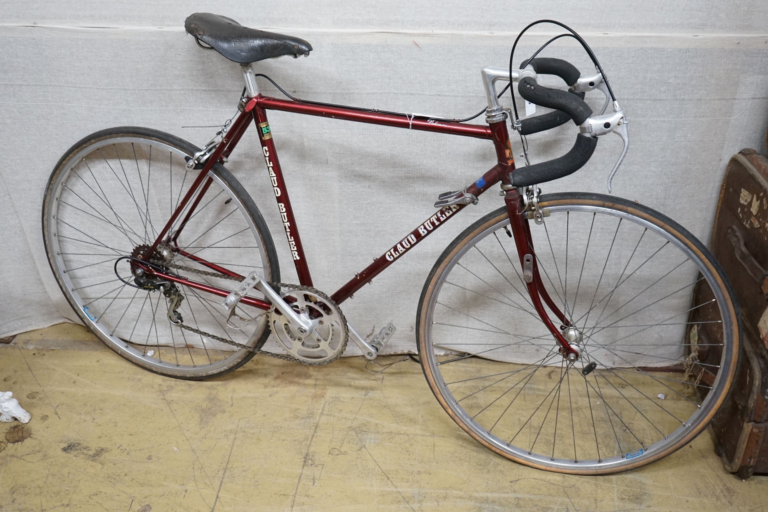 A Claude Butler racing bicycle